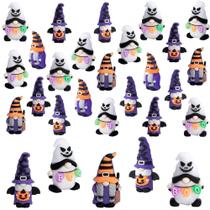 Estatuetas de Halloween Mini Gnome Watayo, 30 peças de decoração