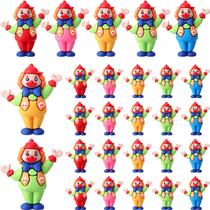 Estatuetas de palhaço Soulchen Clown Figure Doll Halloween 25 unidades