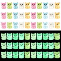 Estatuetas de resina para gatos PEUTIER Luminous Miniature 60 unidades