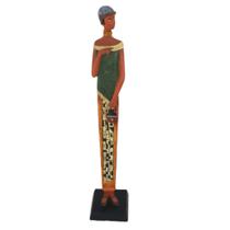 Estatuetas Egípcias Slim em Resina Color