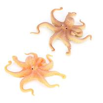 Estatuetas realistas de polvo, 2 peças, animais oceânicos, brinquedos de PVC para crianças Estatuetas realistas de polvo, 2 peças, animais oceânicos, brinquedos de PVC para crianças