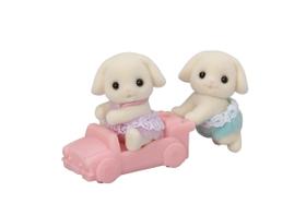 Estatuetas Sylvanian Families Rabbit Twins para Dollhouse
