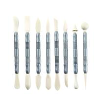 Esteca Modeladora para Pasta Americana 17x1,5x1Cm Jg - 8 unidades - Cromus Linha Profissional Allonsy - Rizzo