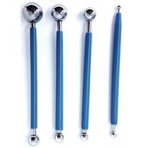 Estecas Boleadoras Aço Inox 4 Peças Prime Chef 17cm