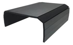Esteira Apoio Braço Sofá Sala Premium Preta Lisa Mdf Et030 Esteira Apoio Braço Sofá Sala Premium Preta Lisa Mdf Et030