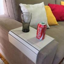 Esteira Bandeja Suporte Reta ível para Braço Sofá Bege Esteira Bandeja Suporte Reta ível para Braço Sofá Bege