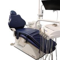 Esteira De Massagem Vibratória Cadeira De Dentista Odontodlex Rainoah Azul Marinho
