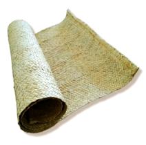 Esteira De Palha Trançada Natural Artesanal Decoraçao Unidade 1,65x80