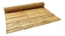 Esteira De Praia 1,70 Metros Palha Taboa Tipo A****