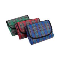 Esteira de Praia Bolsa Dobrável Tapete Verão Camping Piscina 1,80x1,41m 3un