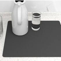 Esteira de Secagem Easy Decor Absorvente para Café e Louca Cor Preto, Tamanho 40cm