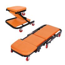 Esteira E Banqueta Carro Carrinho P/ Mecânico Dobrável Esteira E Banqueta Carro Carrinho P/ Mecânico Dobrável