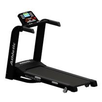 Esteira Elétrica Athletic Advanced 16km/h 130kg Suportados Inclinação Eletrônica 12 Níveis 25 Programas Lona Ampla