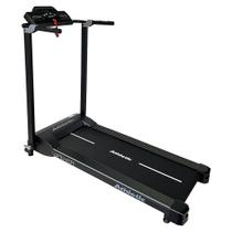 Esteira Elétrica Athletic Walker 10km/h 100kg Suportados Compacta Dobrável Silenciosa e Econômica para Caminhada em Casa