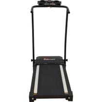 Esteira Elétrica Polimet Ep-1600 Dobrável Preta - Bivolt