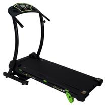 Esteira Eletrônica Dream Concept 1.8, 6 Funções, Preto com Verde