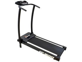 Esteira Ergométrica Elétrica Dobrável Casa Residencial 5 Funções EP 1600 Bivolt 110v 220v Polimet