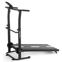 Esteira Mecânica de Caminhada Self Machine com Display Mile Fitness Ergometrica Academia Equilíbrio Constância Branca
