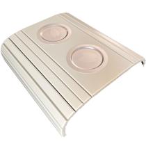 Esteira Para Sofá Braço Porta Copo Alumínio S01 Flexível Nude - Inoviza