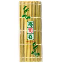 Esteira Sushi Mat Bambu Sudare Quadrado 24x24cm - Bamboo Sushi