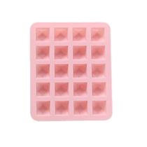 Estênceis de bebida de comida 3pcs criativo diamante cubo de gelo molde de silicone uísque vinho caixa de gelo ferramentas de decoração de bolo de chocolate Estênceis de bebida de comida 3pcs criativo diamante cubo de gelo molde de silicone uísque vinho caixa de gelo ferramentas de decoração de bolo de chocolate