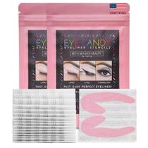 Estênceis de delineador Beth Bender Beauty Eye Candy Cat Shape