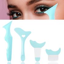 Estênceis de delineador de olhos, silicone reutilizável ONEUPIN para mulheres