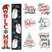 Estênceis de Natal SUNVERSE Let It Snow para pintura em madeira