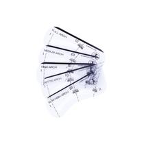 Estênceis de sobrancelha Anastasia Beverly Hills Tools, conjunto de 5