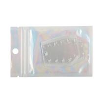 Estêncil De Modelagem De Sobrancelhas Portátil E Durável Com 5 Peças, Régua De Design Instantâneo