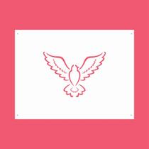 Estêncil Diananicy Nº 199 - Stencil Espírito Santo para Decoração de Bolos e Doces