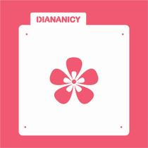 Estêncil Diananicy Nº 277 - Stencil Flor Bela para Decoração de Bolos e Doces Estêncil Diananicy Nº 277 - Stencil Flor Bela para Decoração de Bolos e Doces