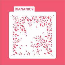 Estêncil Diananicy Nº 283 - Stencil para Decoração de Bolos e Doces