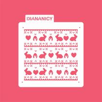 Estêncil Diananicy Nº 343 - Stencil Textura para Decoração de Bolos e Doces