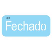 Estêncil fechado - cód. 341