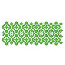 Estencil Opa Border Folha 962 10x30cm