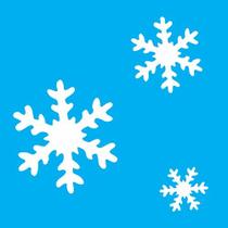 Estencil Opa Floco de Neve 316 10x10cm