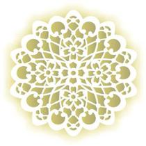 Estencil Opa Mandala Flor 2097 30,5x30,5cm