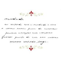 Estencil Opa Poema Saudade 1387 20x25cm Estencil Opa Poema Saudade 1387 20x25cm