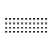 Estencil Opa Quadrados Alinhados 282 10x30cm