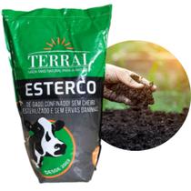 Esterco Bovino 3 Litros Para Plantio Sem Cheiro Terral