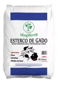 Esterco De Gado Boi Curral 17 Kg 30litros Adubo Orgânico - mogifertil