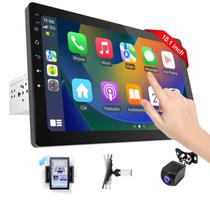 Estéreo Automotivo Haudio 10,1" Rotativo com CarPlay e Android Auto
