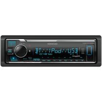 Estéreo Automotivo Kenwood KMM-BT332U com Bluetooth e USB - DIN Simples