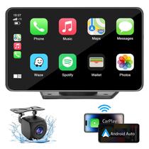 Estéreo Automotivo Portátil Capapro 7 HD - CarPlay e Android Auto - GPS Estéreo Automotivo Portátil Capapro 7 HD - CarPlay e Android Auto - GPS