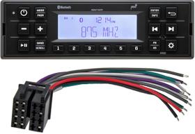 Estéreo Bluetooth reforçado Generic JHD12B 12V com Weatherband