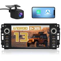 Estéreo de carro AWESAFE Android com Carplay Jeep Wrangler sem fio