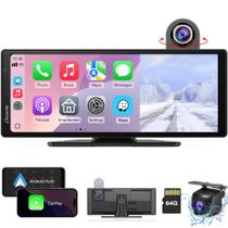 Estéreo para carro Carpuride W904 Wireless Carplay Android Auto