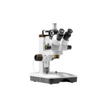 Estereoscopio Trinocular Com Zoom - Aumento 3,5x - 45x