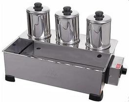 Esterilizador 3 Bules inox Termostato Regulável 110v Marchesoni Esterilizador 3 Bules inox Termostato Regulável 110v Marchesoni
